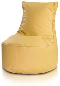 Sedací vak Seat S Ekokoža - Žltá