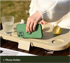 Skladací piknikový kôš TRIGO 3v1, sivý