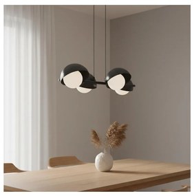 Luster na lanku BOOM 4xG9/8W/230V čierna
