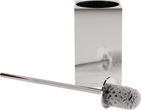 Rea Til, kovový stojan na WC s kefou, chrómová, REA-88094