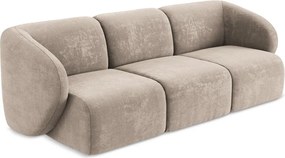 Svetlohnedá ženilková pohovka 244 cm Lani – Makamii