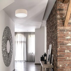 Stropné svietidlo MONTE 1xE27/60W/230V, priemer 35 cm, hnedé