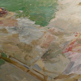 Obraz - Berthe Morisot, Young Woman Knitting, reprodukcia (90x60 cm)