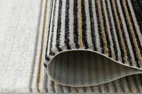 Koberec Kashmir KR235S sivý / čierny