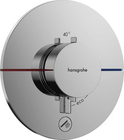 Hansgrohe ShowerSelect Comfort S, termostat pod omietku pre 1 spotrebič a ďalší výtok, chrómová, HAN-15562000