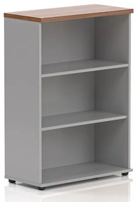 Stredná skriňa Visio LUX 80 x 38,5 x 113 cm, orech