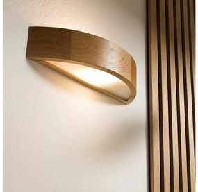 Lamkur Nástenné svietidlo OAK 1xE27/60W/230V dub LA37998