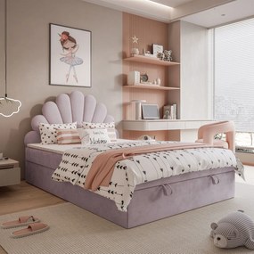 Čalúnená posteľ ROSIE s úložným priestorom 140 x 200