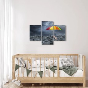 Obraz - Dáždniky (90x60 cm)