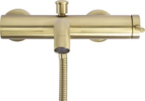 Rea Spot, vaňová batéria s ručnou sprchovou súpravou, zlatá matná, REA-B2083