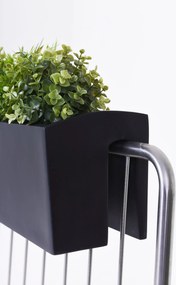 Balkónový hrantík BALKONA CLASSIC, sklolaminát, šírka 60 cm, antracit