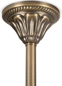 BRILAGI - Luster na tyči DAHLIA 3xE27/40W/230V priemer 37 cm mosadz