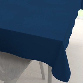 Biante Veľký dekoračný obdĺžnikový obrus BKU-117 Námornícky modrý 240x280 cm