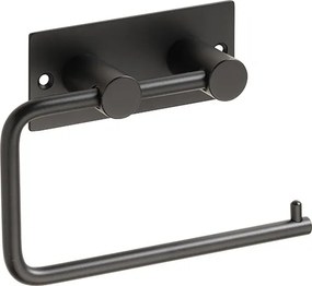 Bemeta Design EASY01: Držiak toaletného papiera, nerez, čierna - 164112220