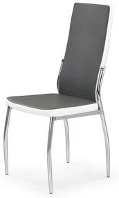 Jedálenská stolička Irena sivá/biela
