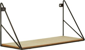 sass & belle Nástenná polica Black Wire