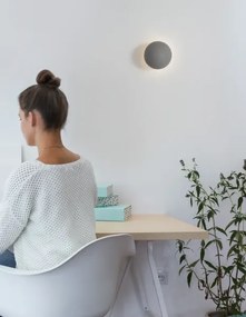 Moderné nástenné svietidlo Netune 11 Svetlá sivé