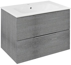 Sapho Sapho, CIRASA umývadlová skrinka 69,8x52x46cm, dub strieborný, CR701-1111