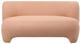 Pohovka z textílie buklé v béžovej a svetlohnedej farbe 142 cm Ardor – Leitmotiv