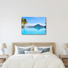 Obraz - Bora-Bora, Francúzska Polynézia (70x50 cm)
