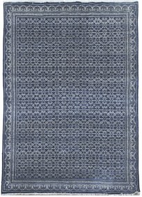 Diamond Carpets India, Ručne viazaný kusový koberec Diamond DC-OC Denim blue / silver, 140x200, modrá, chodba / predsieň