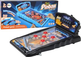 LEAN Toys Obratnostná hra Pinball so svetlami, zvukmi a tabuľkou výsledkov