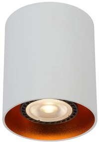 Lucide 22965/01/31 BIERDDOU - Stropné bodové osvetlenie - priemer 8 cm - 1xGU10 - biela