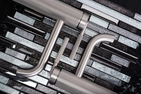 Rea Argon, umývadlová batéria h-165, brúsená oceľ, REA-B6449