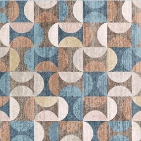 Ayyildiz, AKCIA: 100x450 cm Metrážny koberec Royal 4808 Brown, šíře, viacfarebná, juta, textil, detská izba