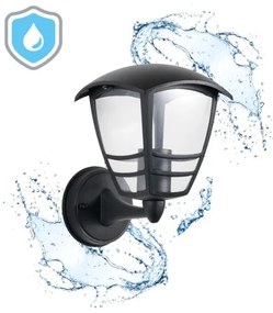 Vonkajšie nástenné svietidlo TEVIO 1xE27/60W/230V IP54 čierna