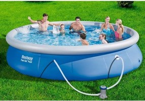 LEAN Záhradný okrúhly bazén s rozperou 457 x 84 cm 9v1 Bestway 57313