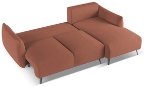 Ružová rohová pohovka (pravý roh) Malie – Makamii