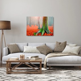Sklenený obraz stromu (70x50 cm)