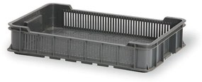 Plastové prepravky na ovocie a zeleninu, OZN 15-10, 600 x 400 x 116 mm