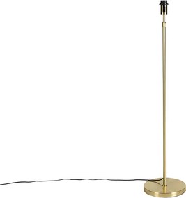 Vintage stojaca lampa nastaviteľná zlatá - Parte