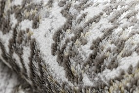 Koberec LIRA E1468 Rozeta, glamour, sivo - zlatý