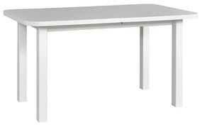 Rozkladací stôl Logan 80 x 140/180 II L, Morenie: biela - L