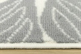 VANHOUTTE GRAFITOVÝ MEDOVÝ KOBEREC DO OBÝVAČKY POD STOLÍK LUNA 200 x 290 cm