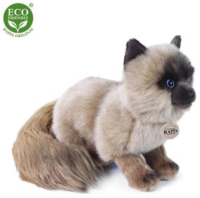 Plyšová mačka siamská 28 cm ECO-FRIENDLY