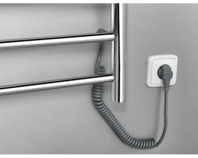 Sapho - Elektrický sušič na uteráky REDONDO 130W/230V 150 cm lesklý chróm