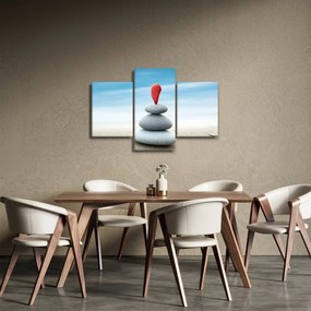 Obraz - Rovnováha s kameňmi (90x60 cm)