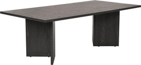 Čierny matný konferenčný stolík 60x119 cm Sabin – Kalune Design