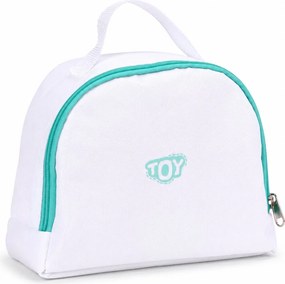 Drevený lekársky set ECOTOYS – lekárska taška, 26 dielov, hračka pre deti 3+