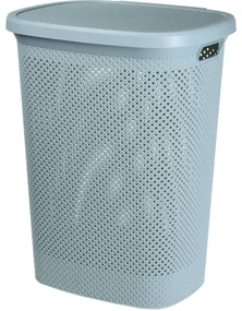Kôš na špinavú bielizeň, 60 l, mätová