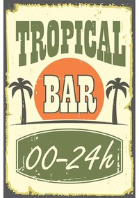 Ceduľa Tropical Bar