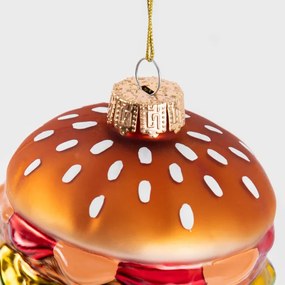 Vianočná ozdoba GLASSO burger 715082
