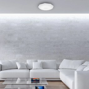 Stropné LED svietidlo Hex, 1x LED 16w, 4000k, (fi 36 cm), w