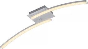 LED Stropné svietidlo 2xLED/6W/230V 3000K matný chróm