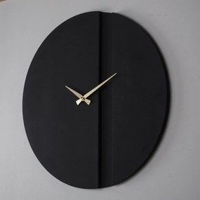 Nástenné hodiny Block APS096, Black, 46 x 46 cm