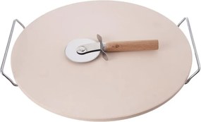 Kameň na pečenie kamenina/drôt, 33 cm